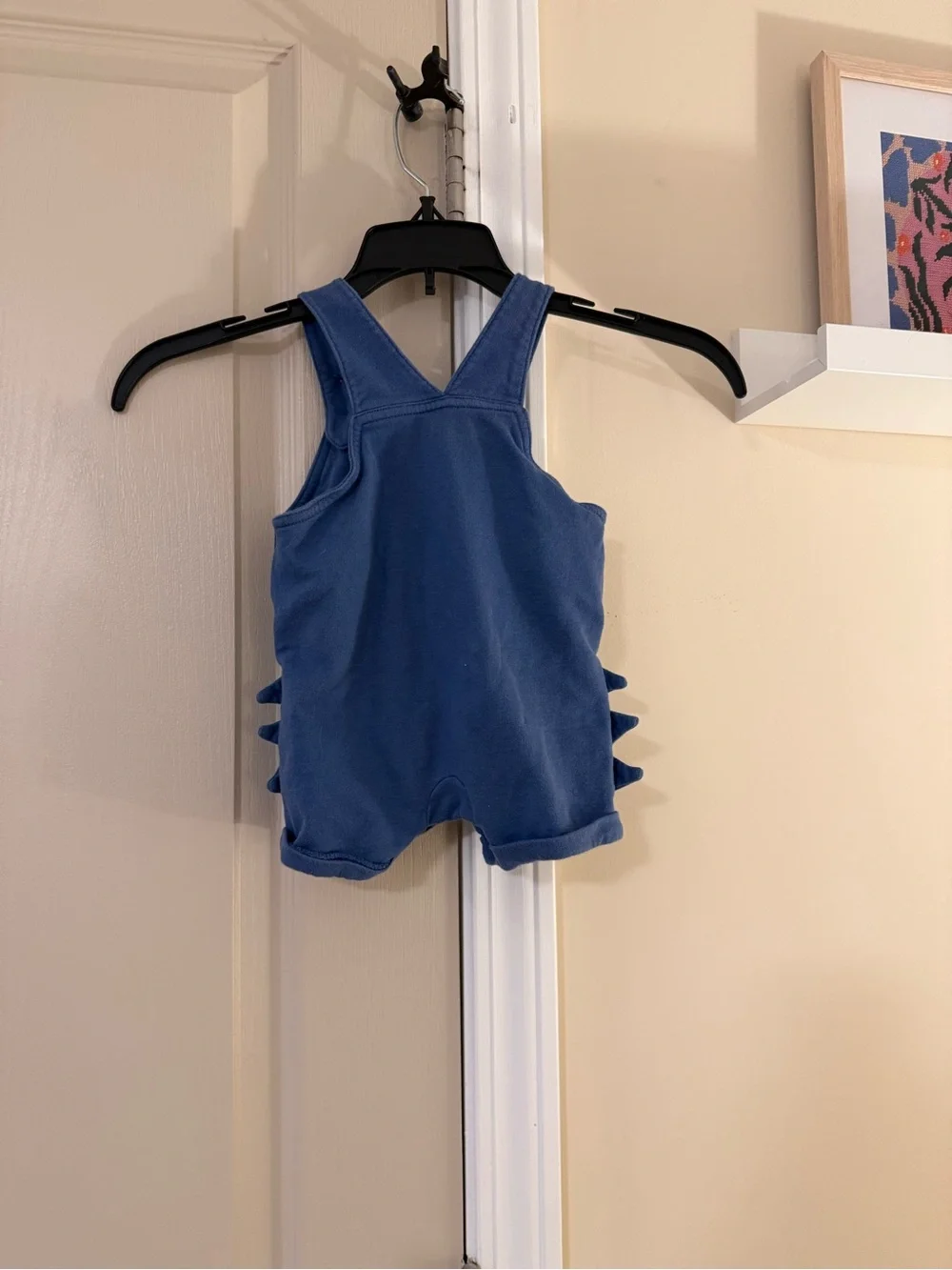 Carters Blue Dinosaur Overalls